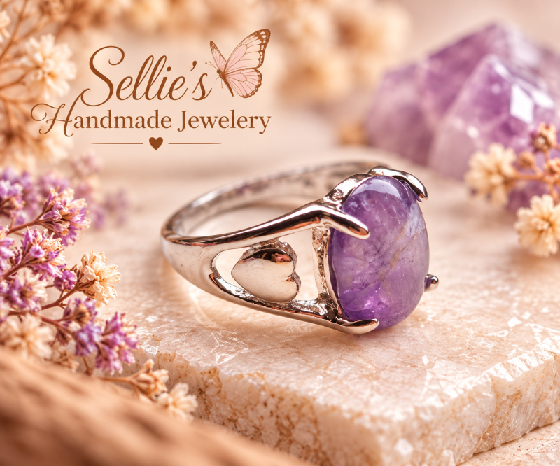 Magische Amethist ring