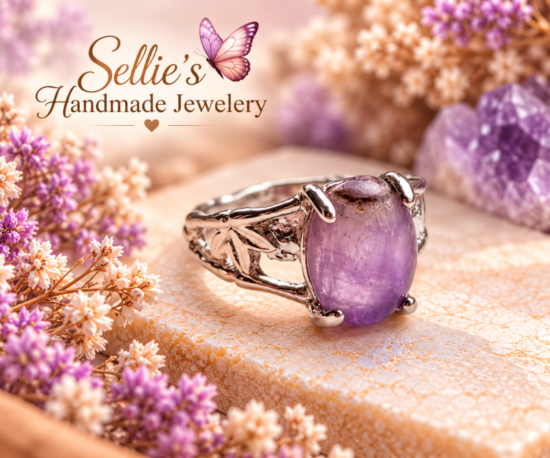 Magische Amethist ring