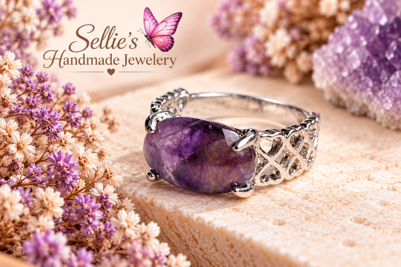 Magische Amethist ring