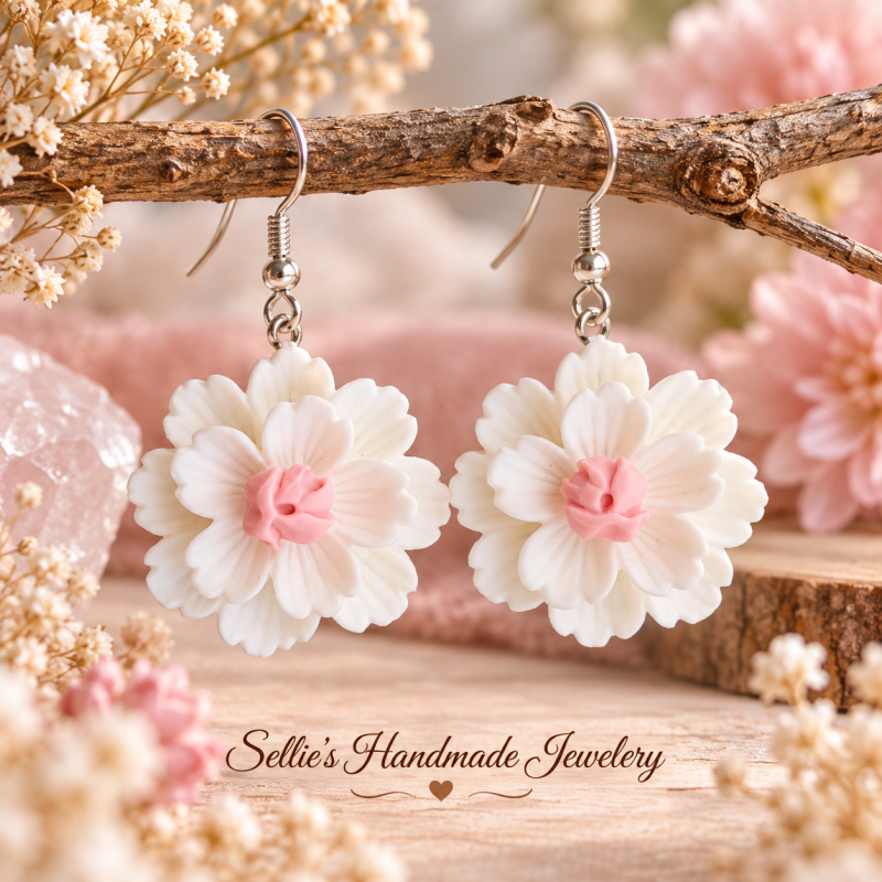 Magische bloemen oorbellen