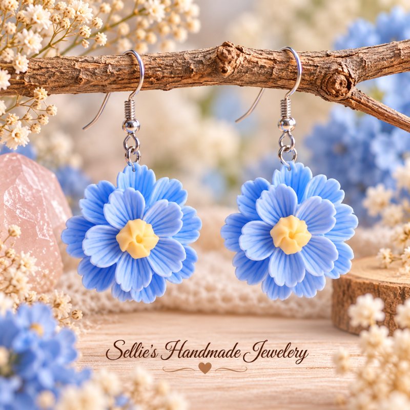 Magische bloemen oorbellen