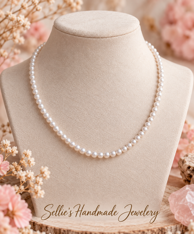Magische elegante parel ketting