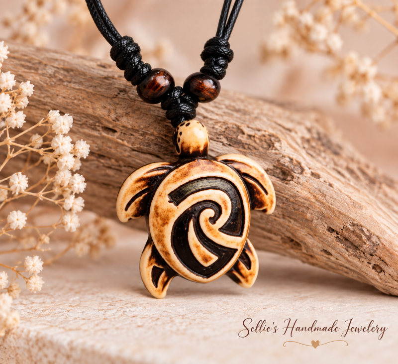 Magische schildpad ketting