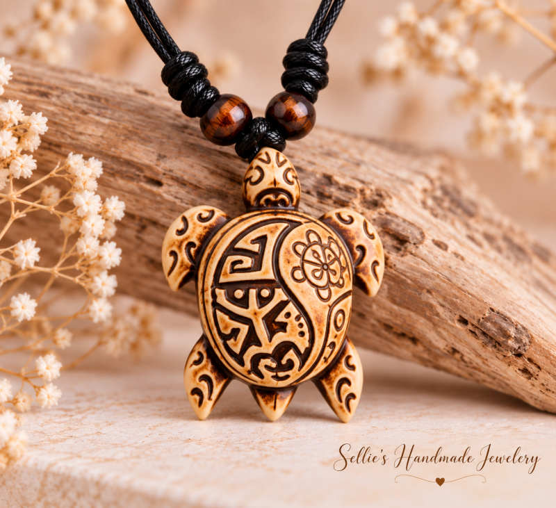 Magische schildpad ketting