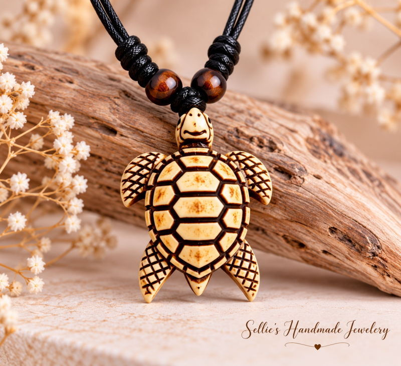 Magische schildpad ketting
