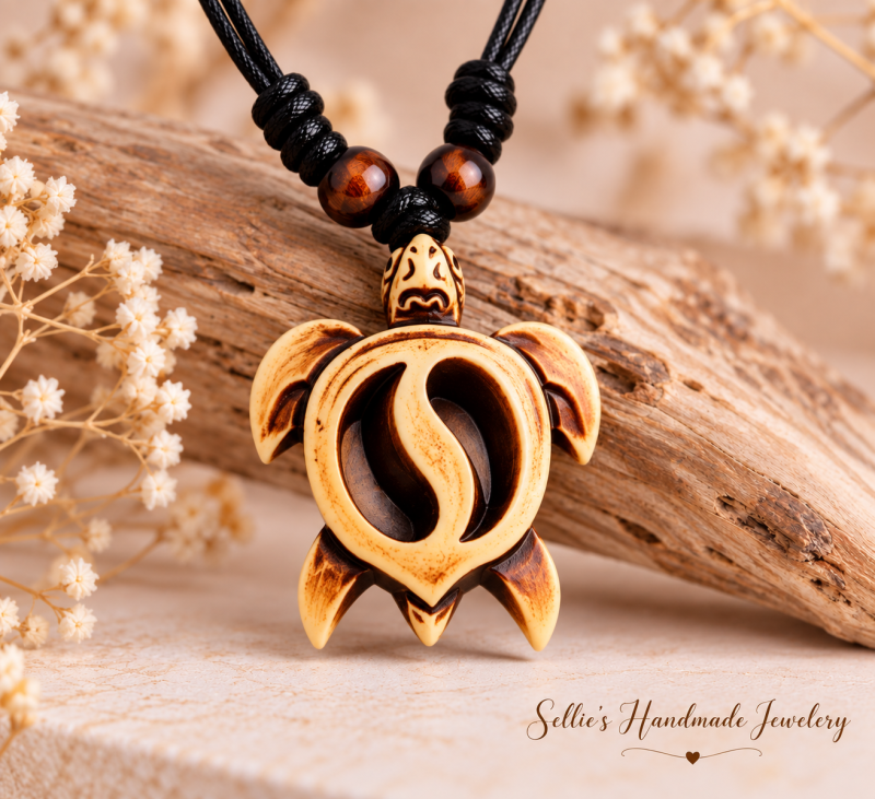 Magische schildpad ketting