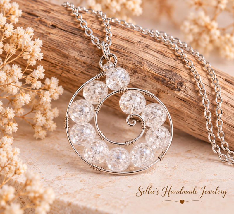 Magische spiraal ketting