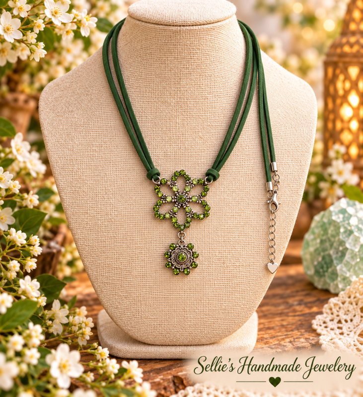 Magische bloemen ketting