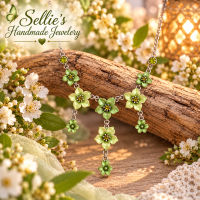 Magische bloem ketting