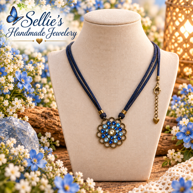 Magische bloem ketting