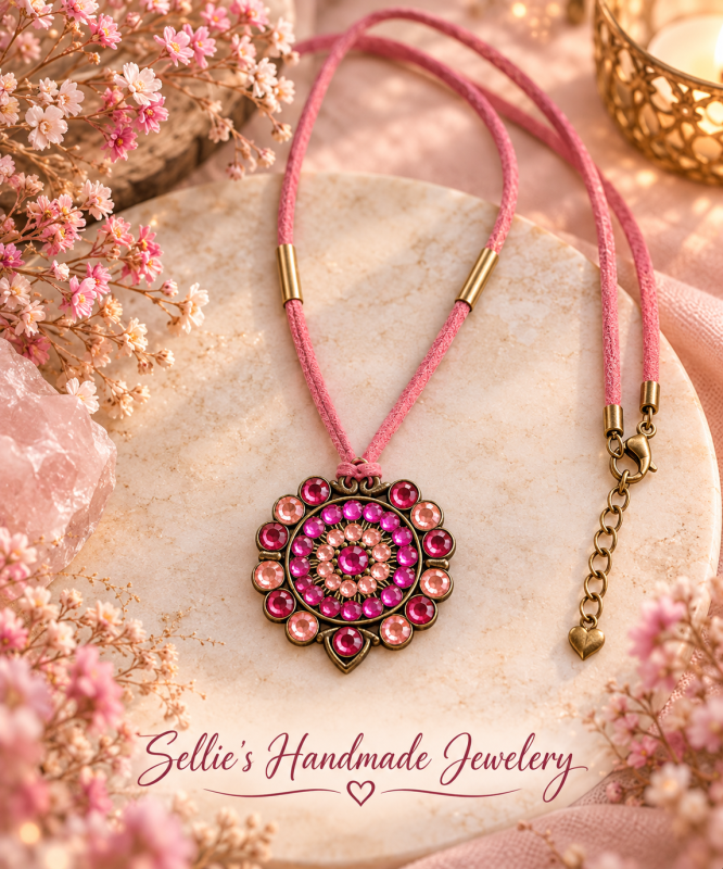 Magische bloem ketting