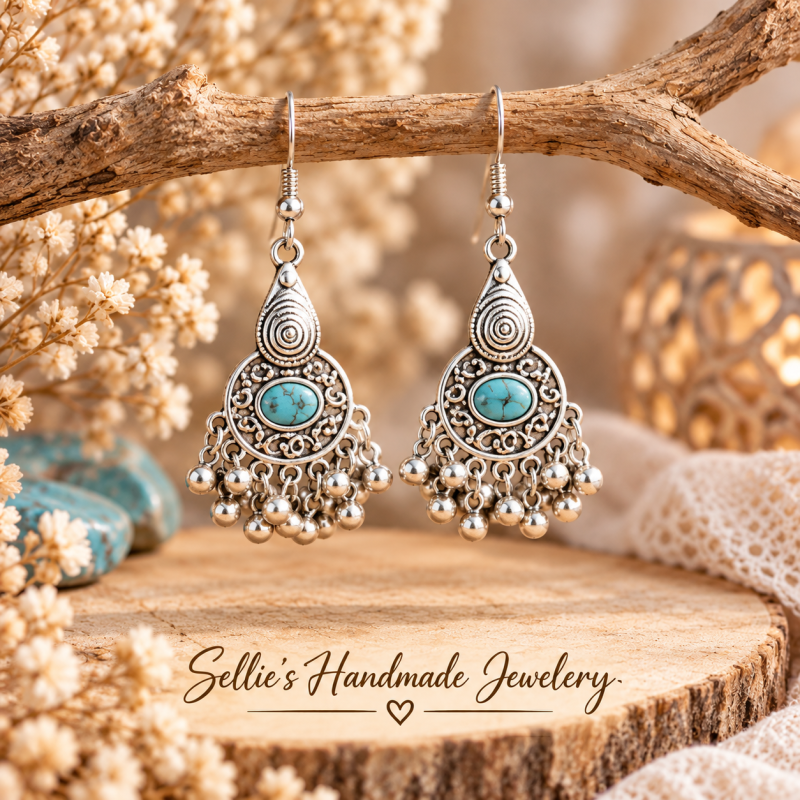Magische boho oorbellen