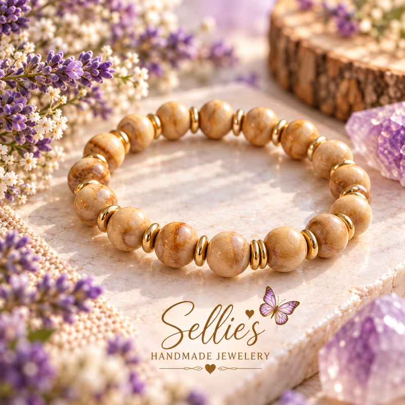 Magische houten armband