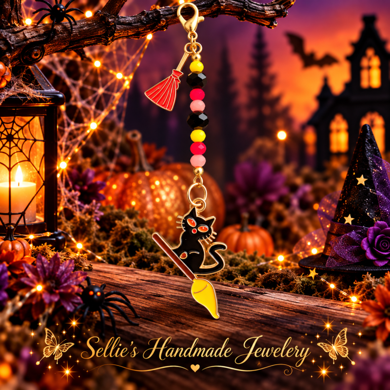 Magische halloween tas hanger
