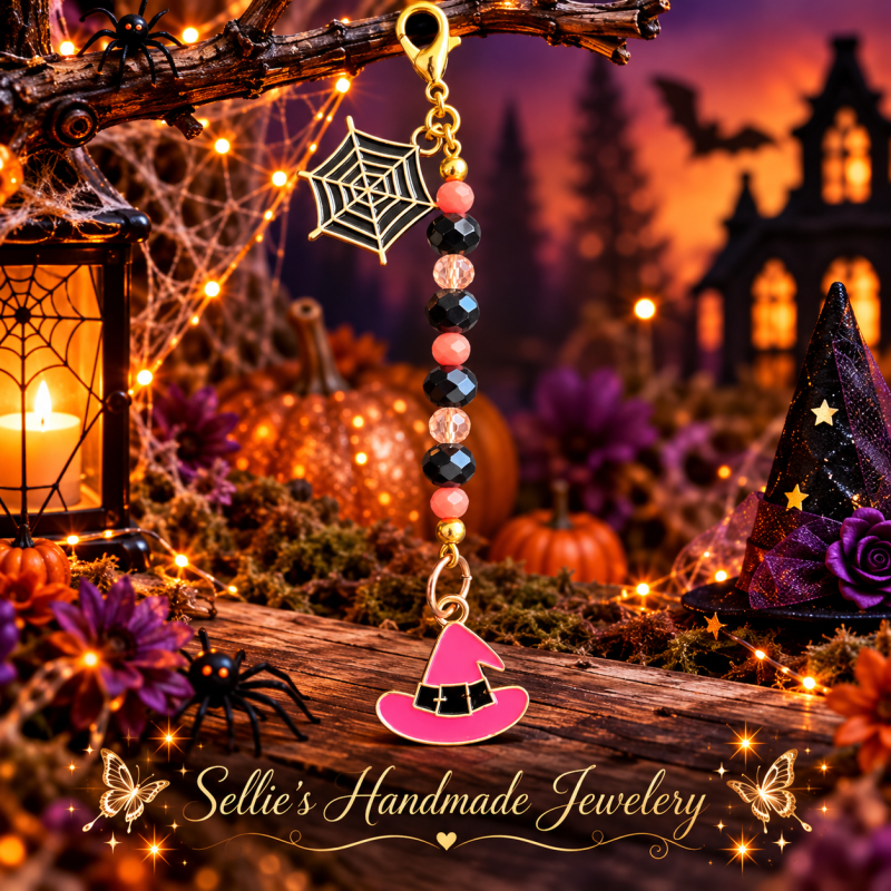 Magische halloween tas hanger