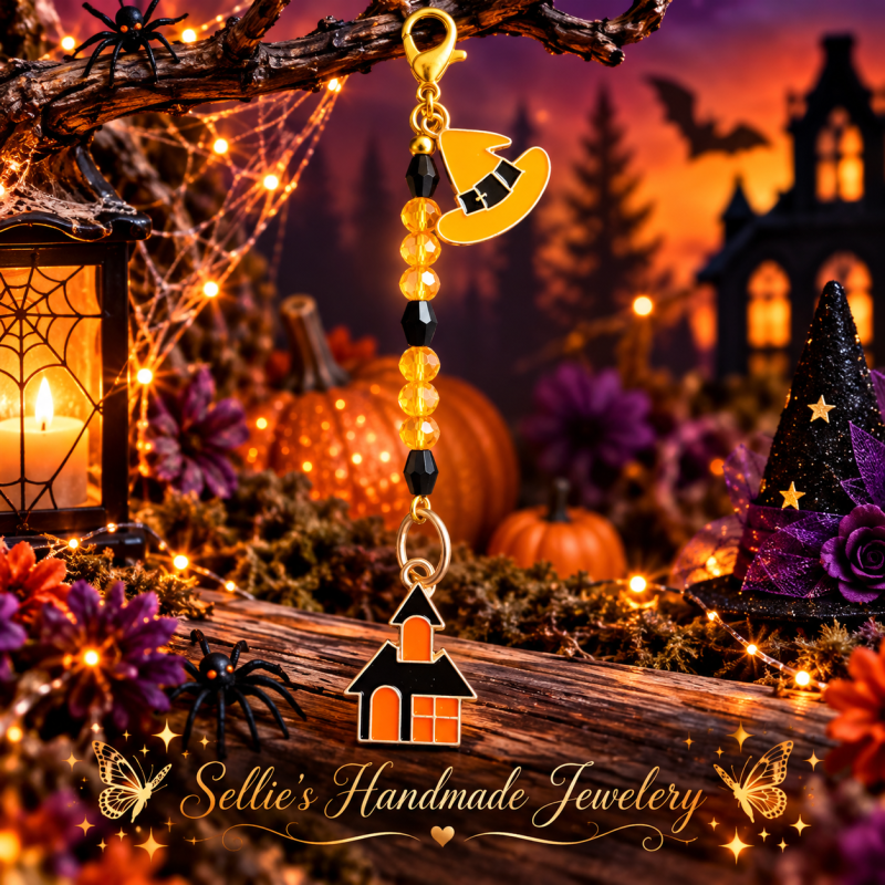 Magische halloween tas hanger