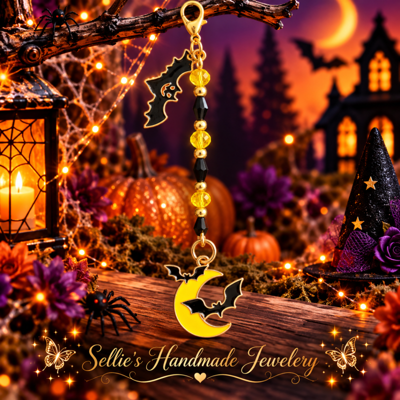 Magische halloween tas hanger
