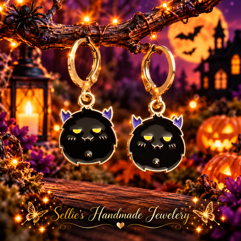 Magische halloween oorbellen