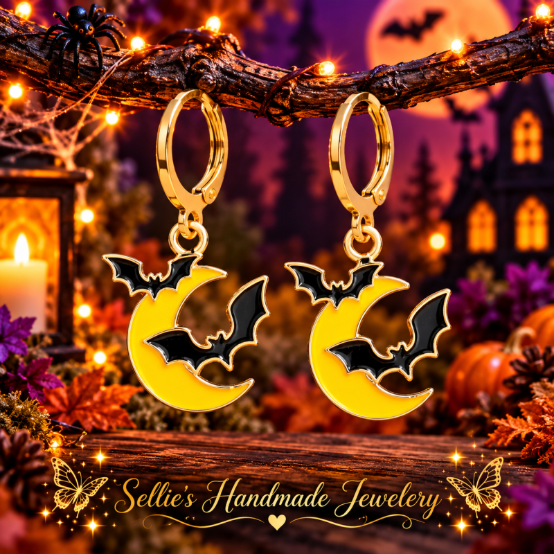 Magische halloween oorbellen