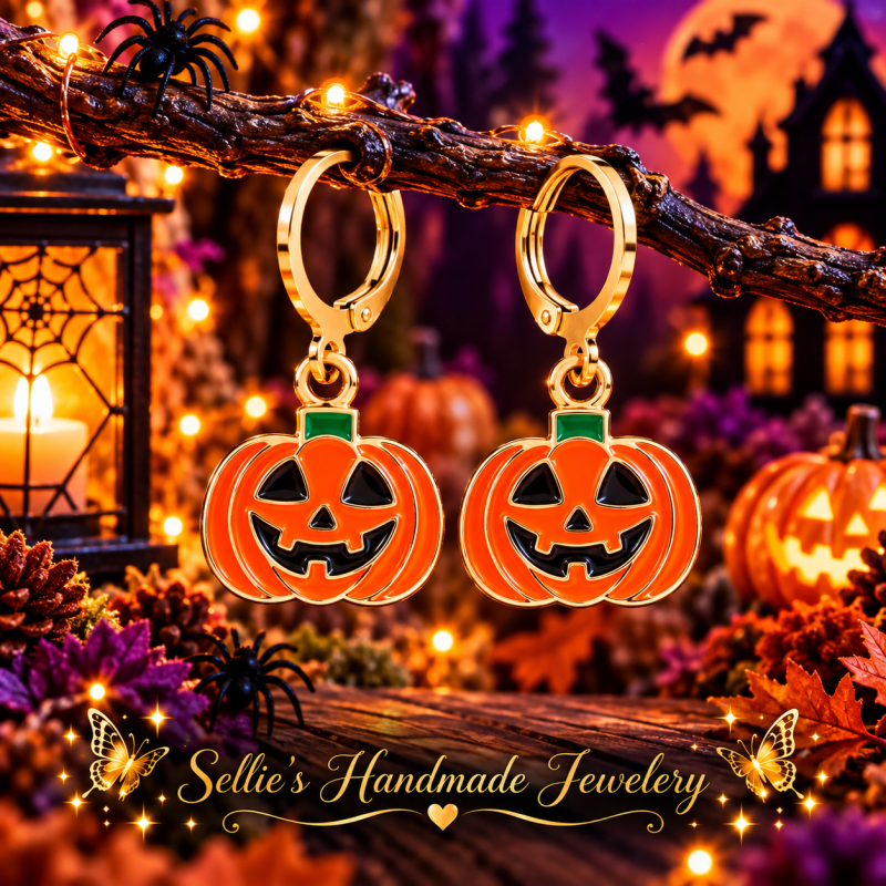 Magische halloween oorbellen