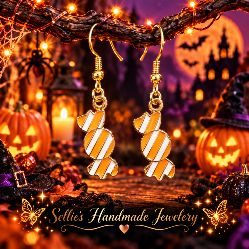 Magische halloween oorbellen