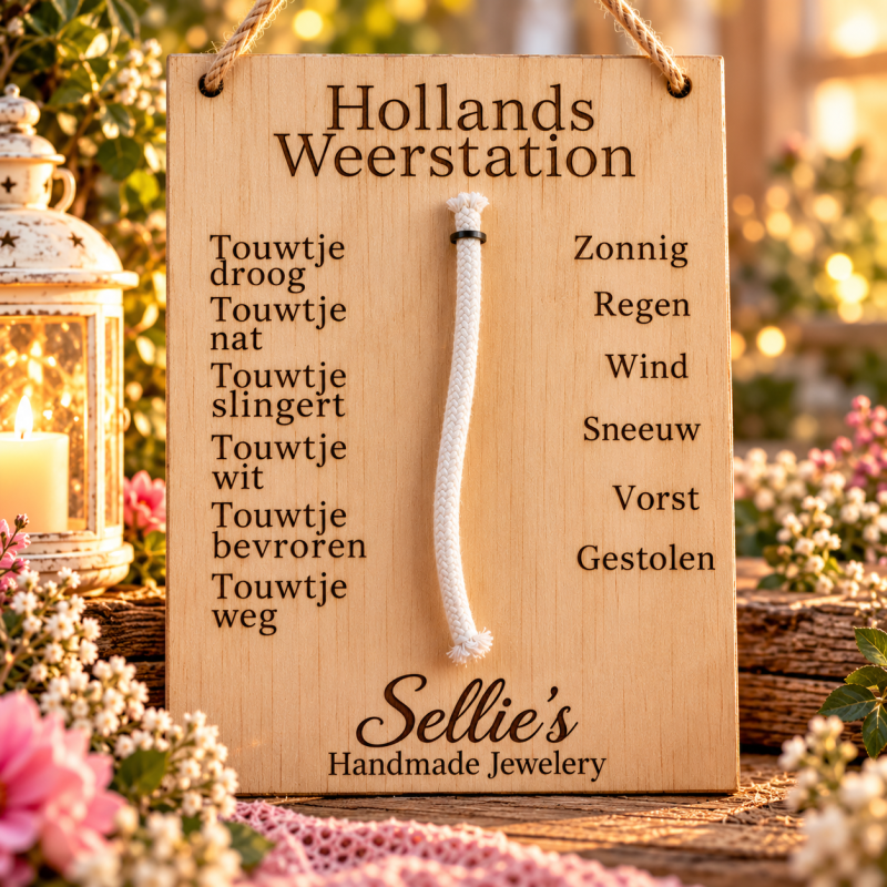 Magische weerstation hout